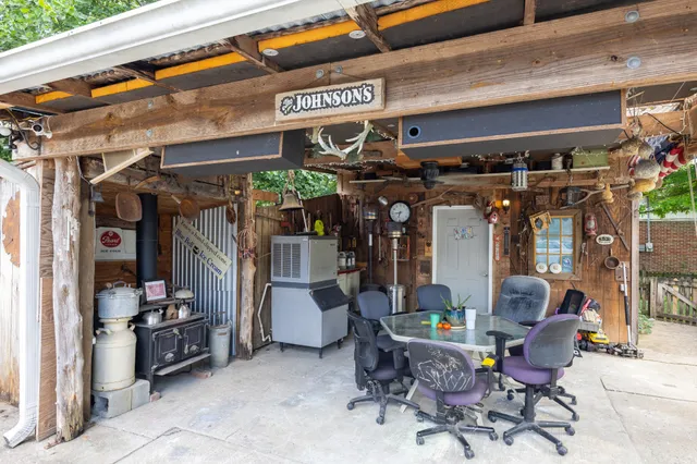 a view of an outdoor space and yard