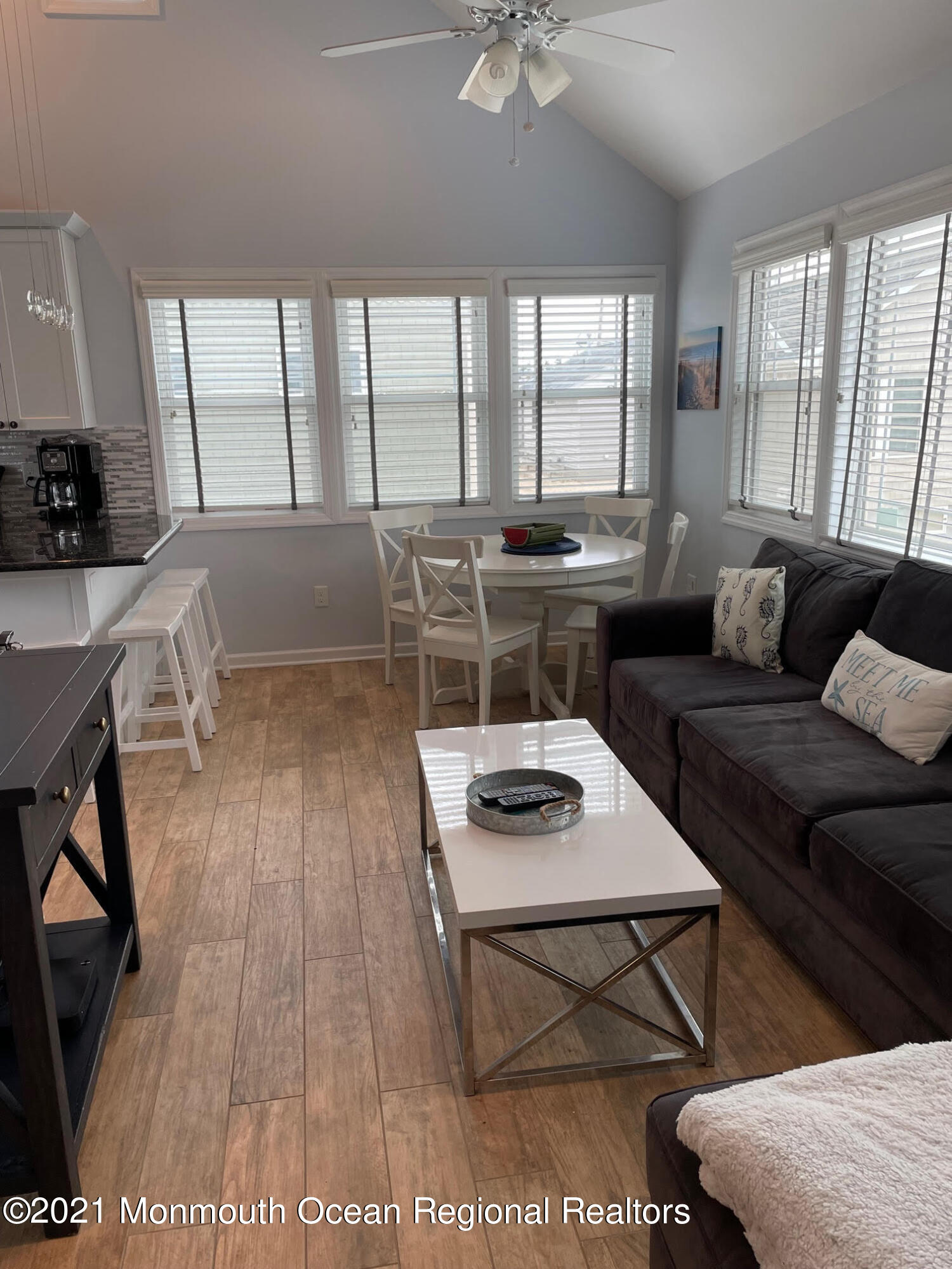 106 West Pompano Way Lavallette, NJ 08735 - Photo 4 of 27 a living room with furniture and a wooden floor