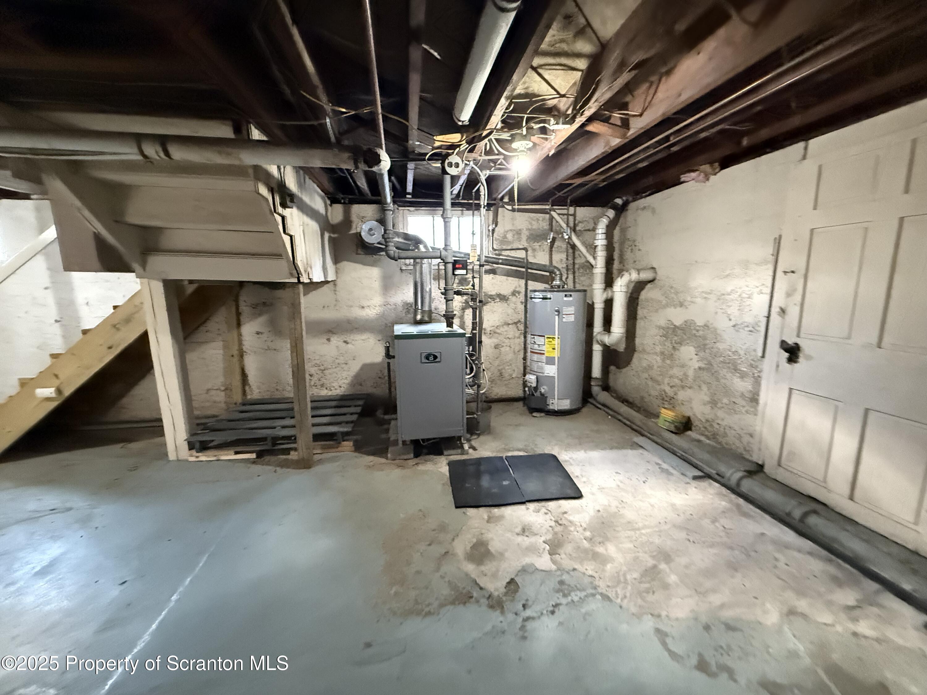 301 Monument Avenue Wyoming, PA 18644 - Photo 32 of 37 a view of storage and utility room