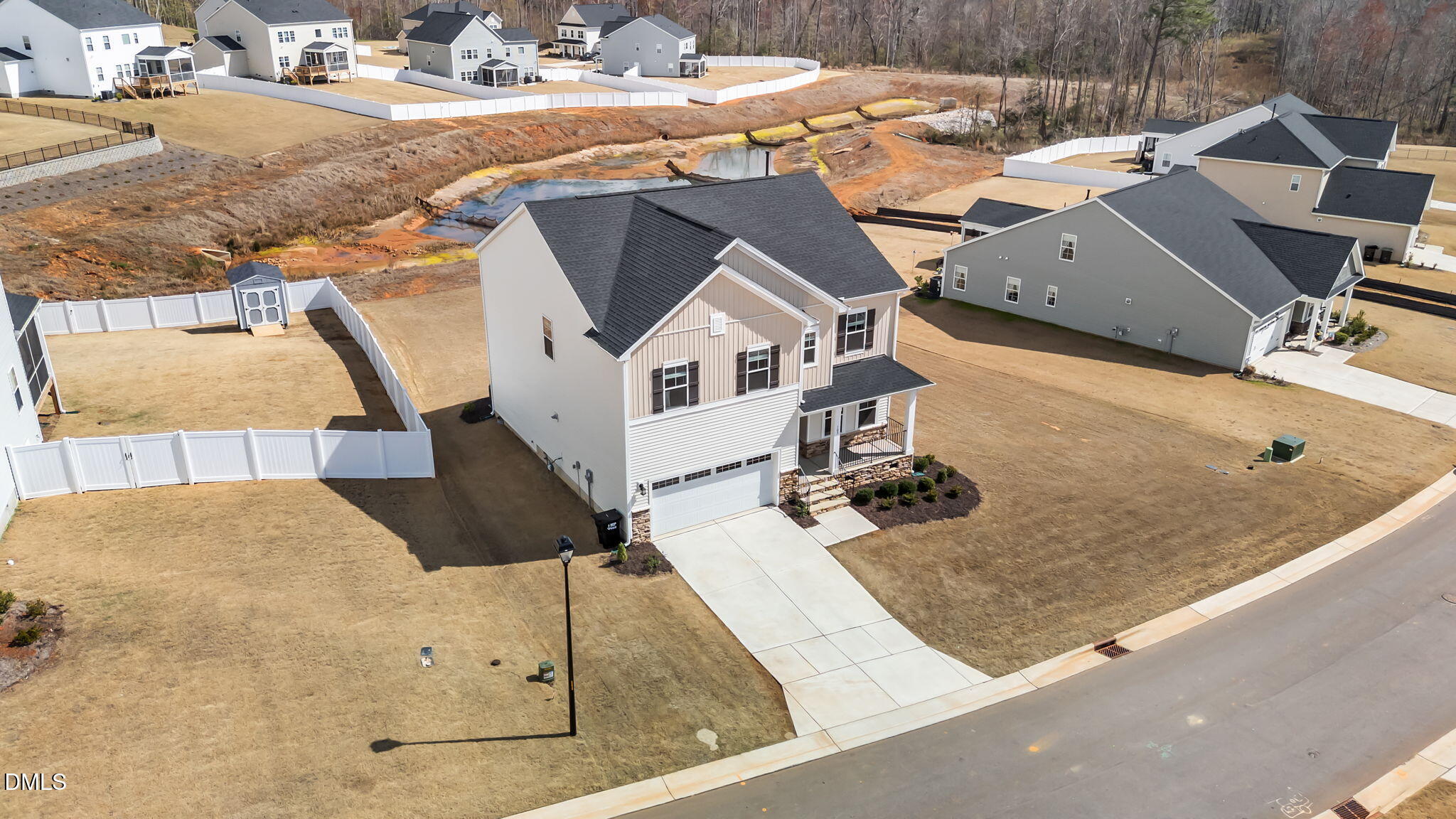 103 Ellsworth Court Garner, NC 27529 - Photo 4 of 48 a view of a house with outdoor space
