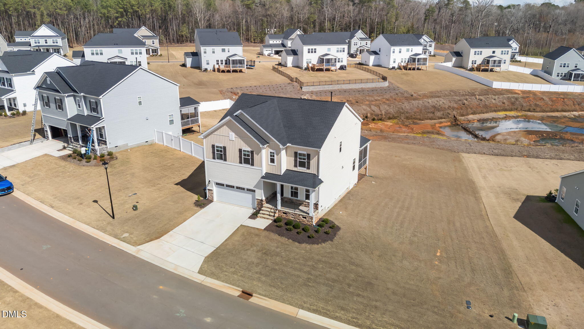 103 Ellsworth Court Garner, NC 27529 - Photo 6 of 48 a view of a house with outdoor space and sitting area