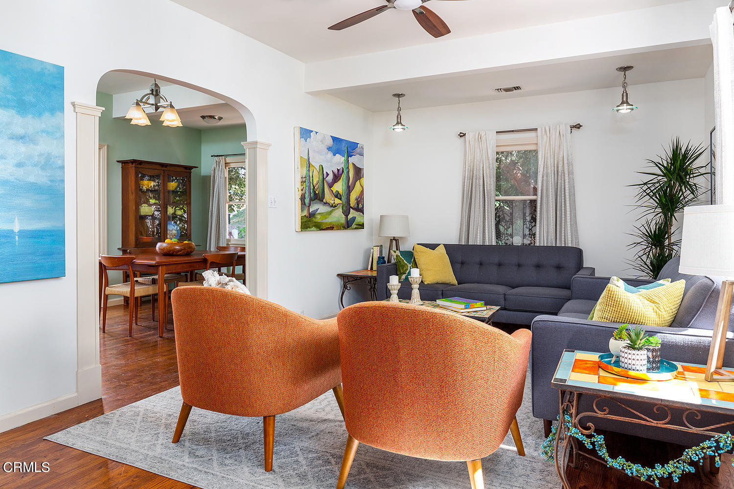98 Pine Crest Drive South Pasadena, CA 91030 - Photo 5 of 33 a living room with furniture and wooden floor