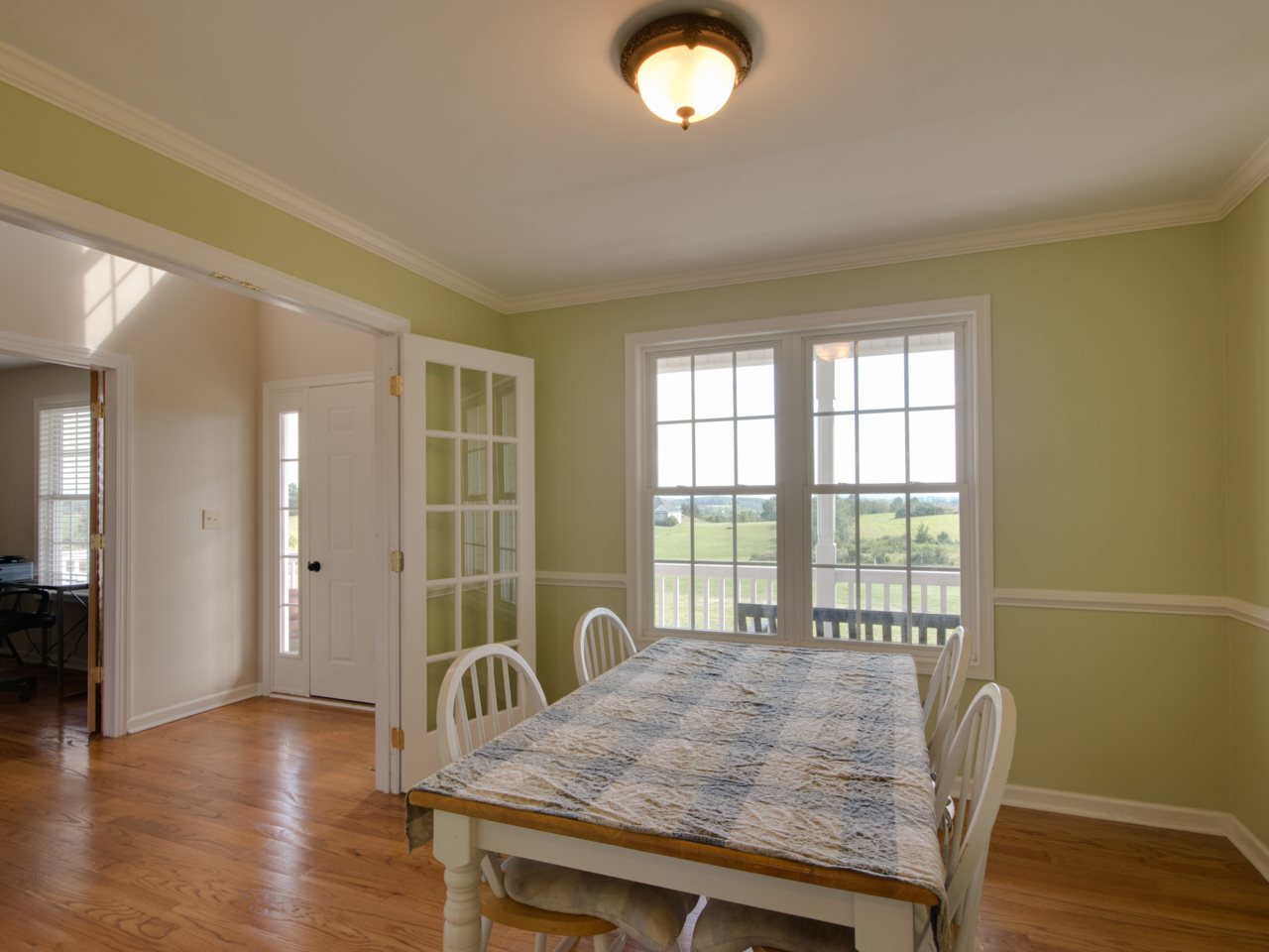 134 Bailey Road Fort Defiance, VA 24437 - Photo 16 of 42 a dining room with furniture and wooden floor