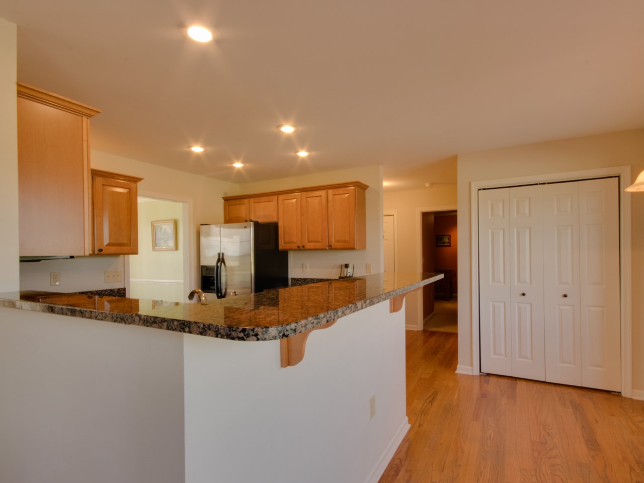 134 Bailey Road Fort Defiance, VA 24437 - Photo 21 of 42 a kitchen with stainless steel appliances granite countertop a refrigerator and a stove