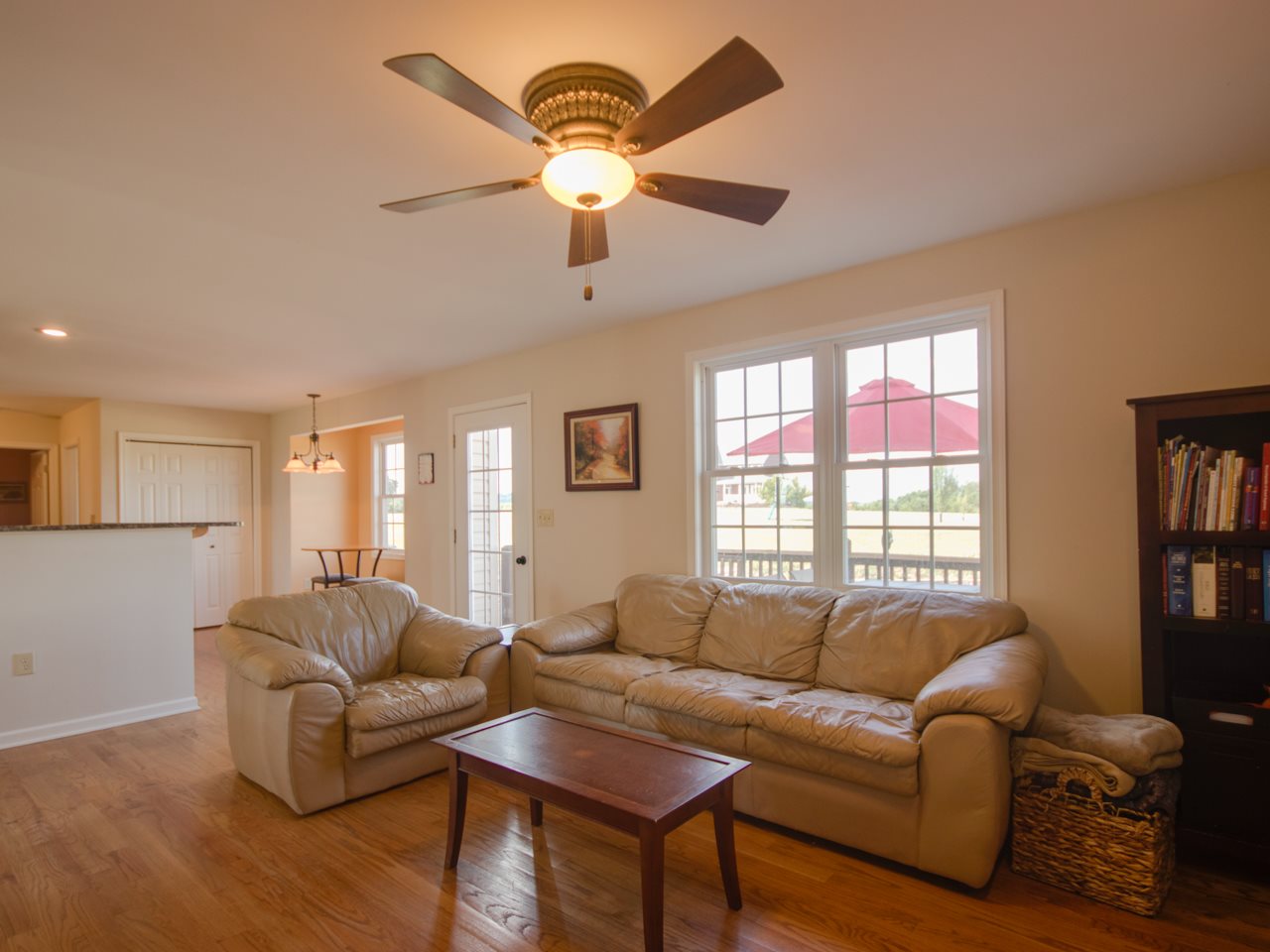 134 Bailey Road Fort Defiance, VA 24437 - Photo 23 of 42 a living room with furniture a ceiling fan and a window