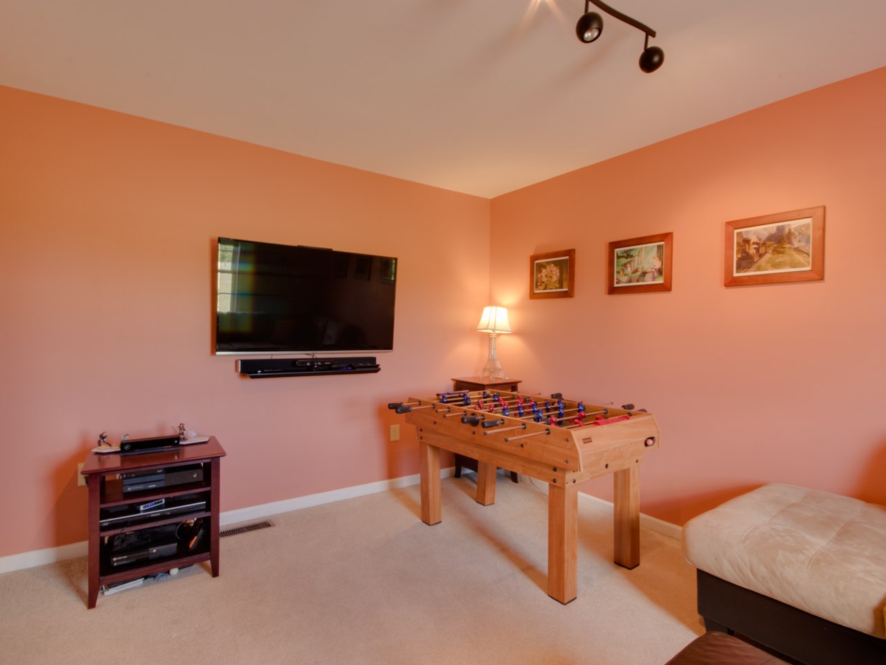 134 Bailey Road Fort Defiance, VA 24437 - Photo 28 of 42 a room with furniture and a flat screen tv