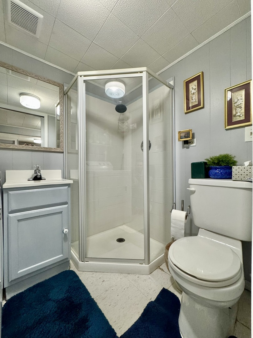 1247 South Mannheim Road, Unit 3 Westchester, IL 60154 - Photo 32 of 41 a bathroom with a toilet a sink and shower
