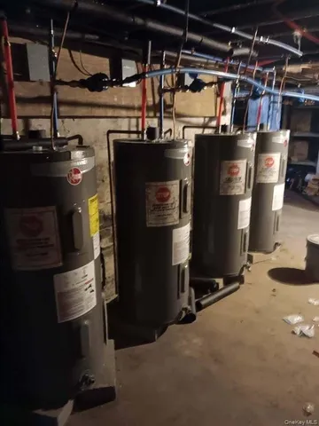 a view of storage and utility room