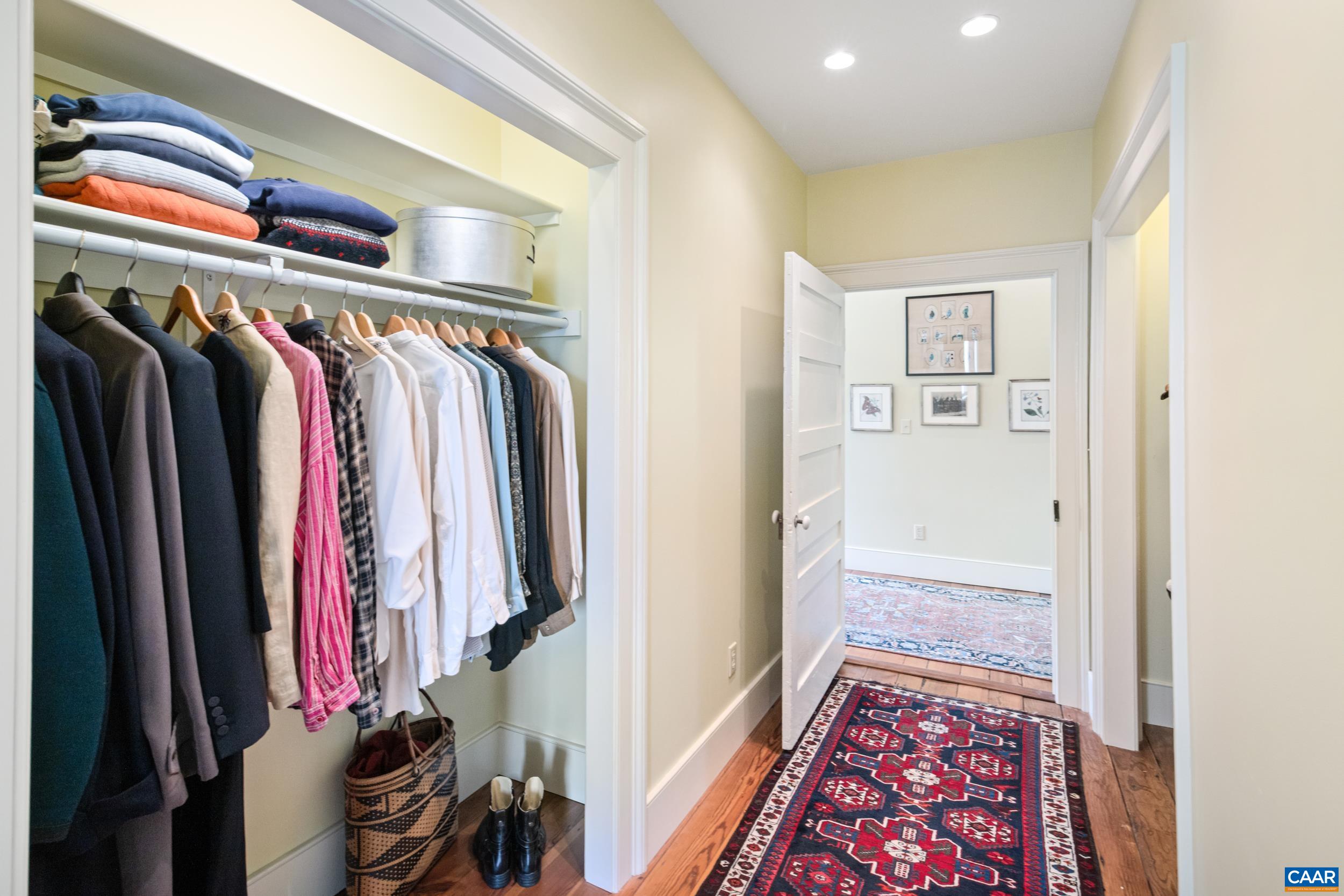 3276 Buckingham Springs Road Dillwyn, VA 23936 - Photo 23 of 47 a view of walk in closet with clothes and shoes