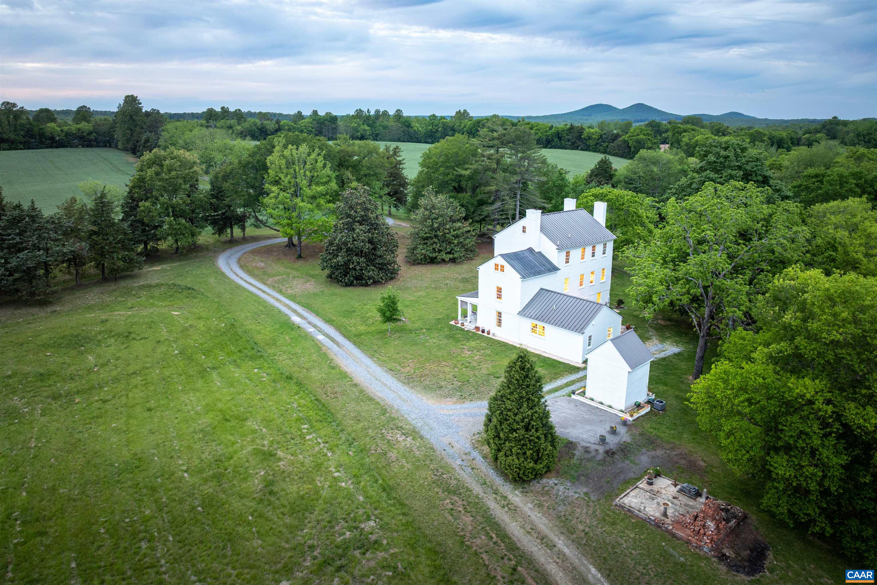 3276 Buckingham Springs Road Dillwyn, VA 23936 - Photo 47 of 47 an aerial view of a house with a yard