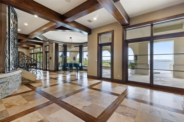 a view of outdoor space and porch