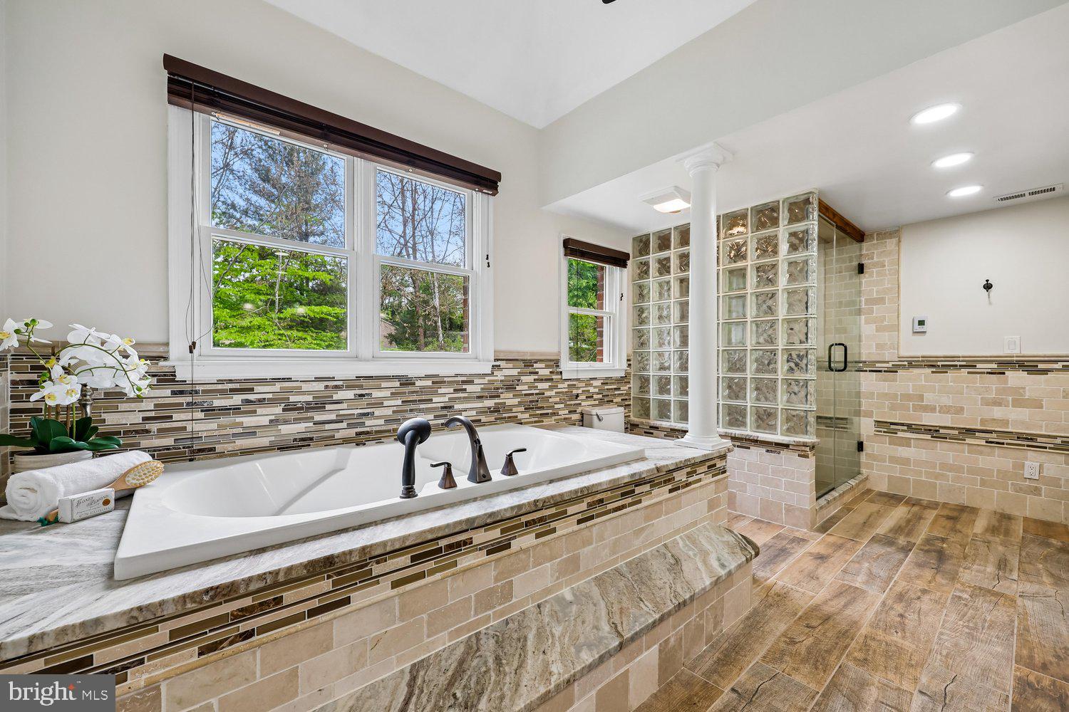 13120 Esworthy Road Potomac, MD 20854 - Photo 47 of 80 Steam Shower and Soaking Bathtub