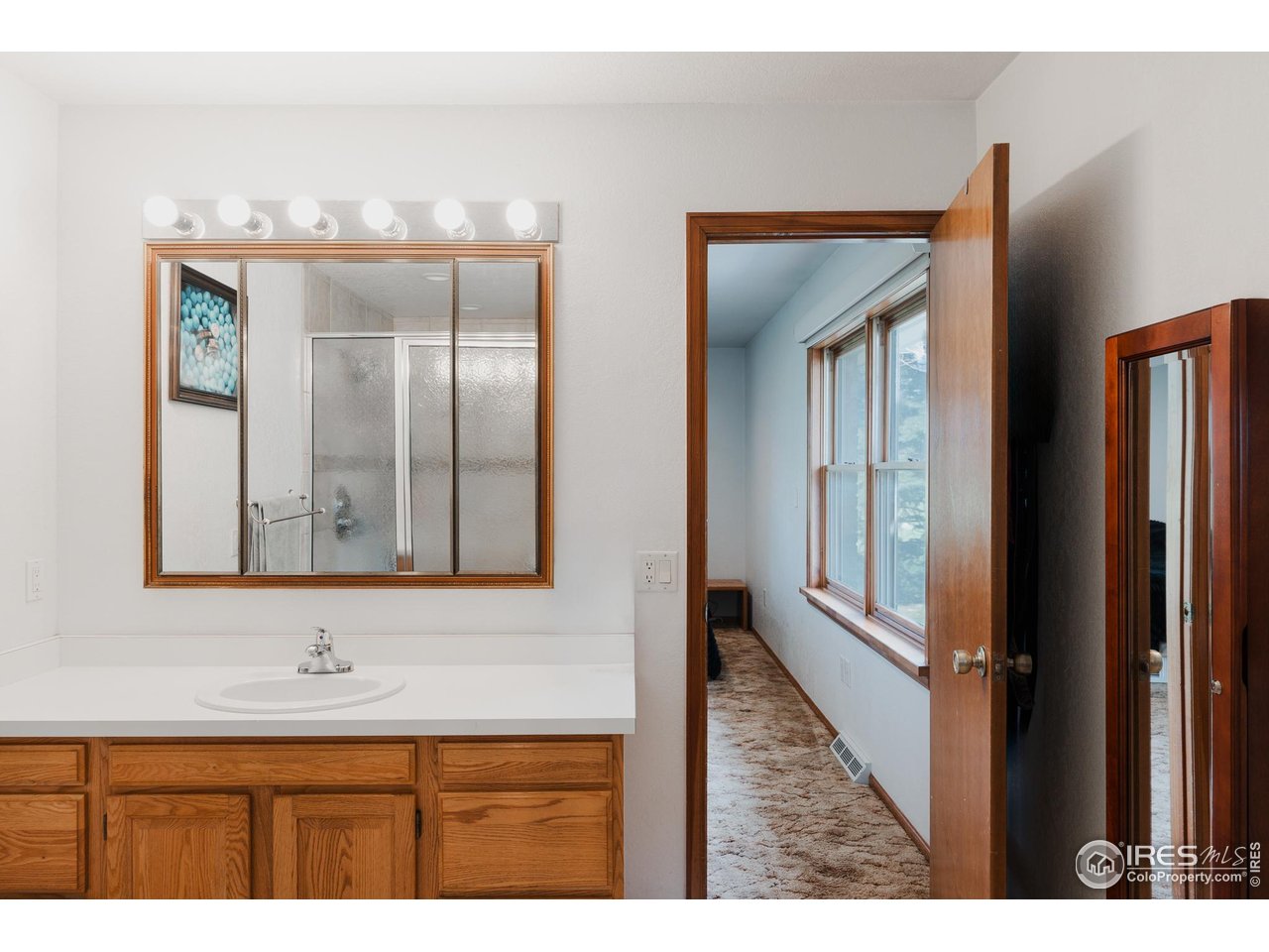 6789 Niwot Road Longmont, CO 80503 - Photo 15 of 28 a bathroom with mirror and sink
