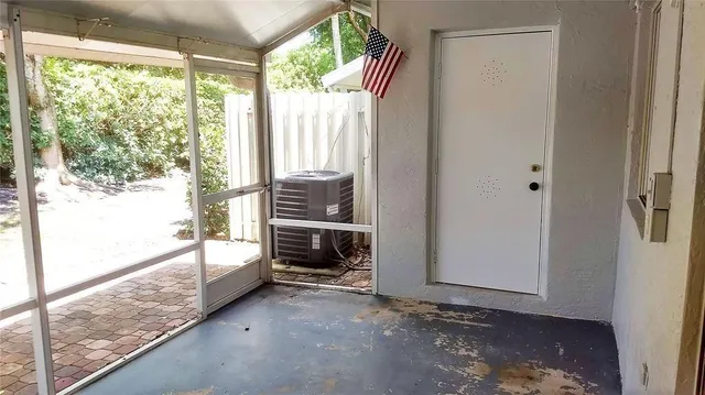a view of storage and utility room