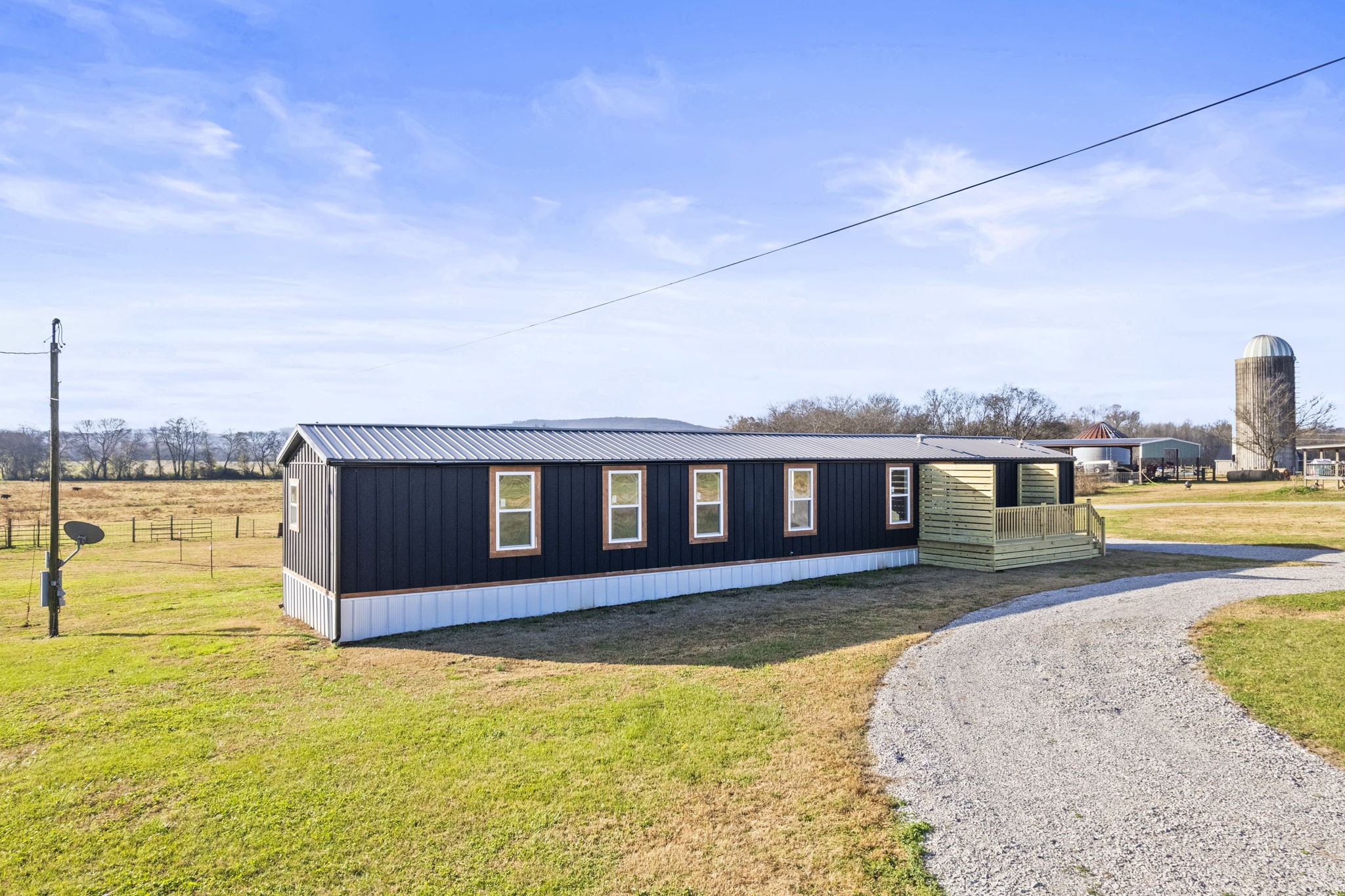 769 Stewart Road Huntland, TN 37345 - Photo 36 of 52 a view of a house with swimming pool