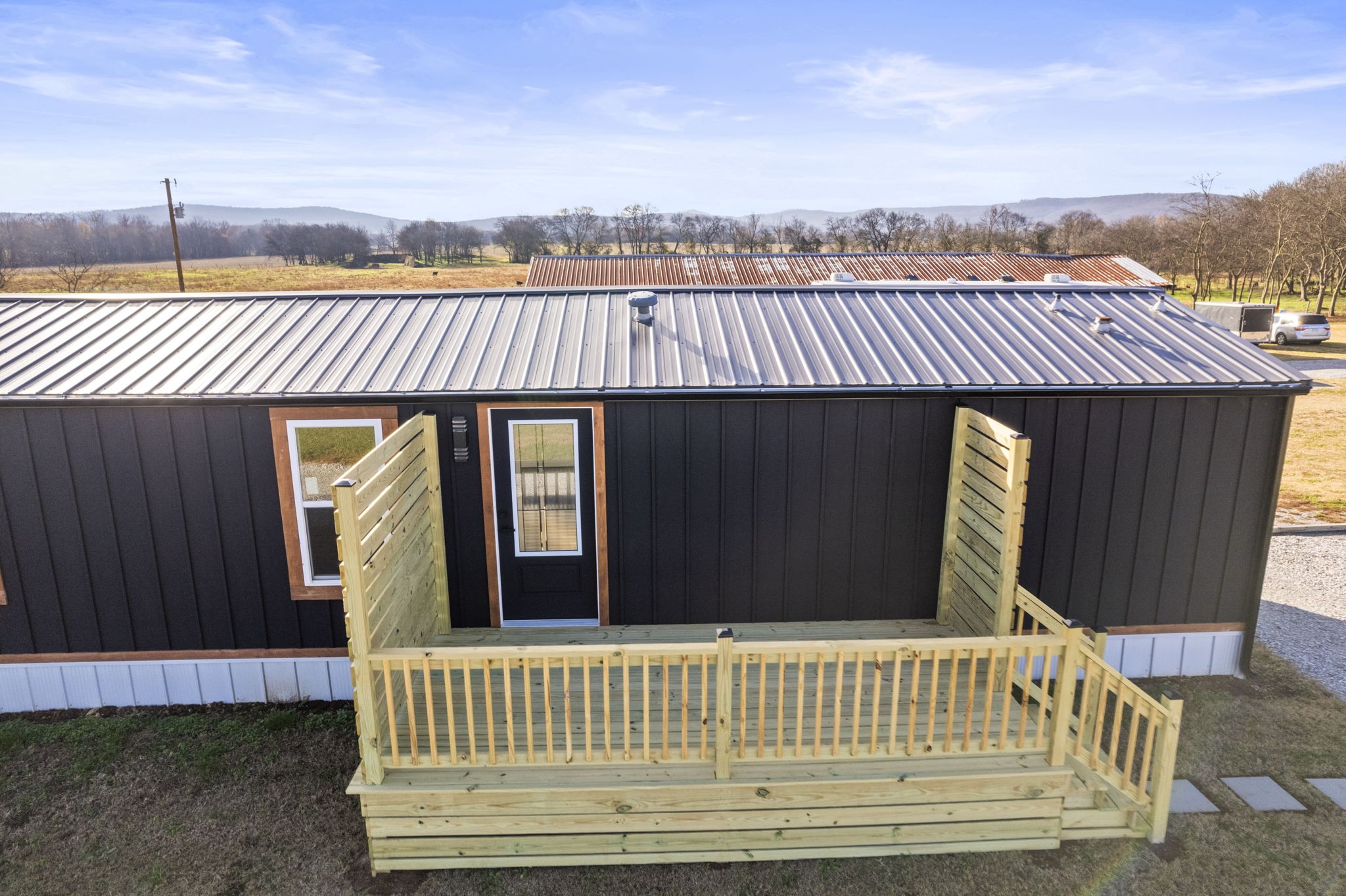 769 Stewart Road Huntland, TN 37345 - Photo 37 of 52 a view of a balcony with furniture