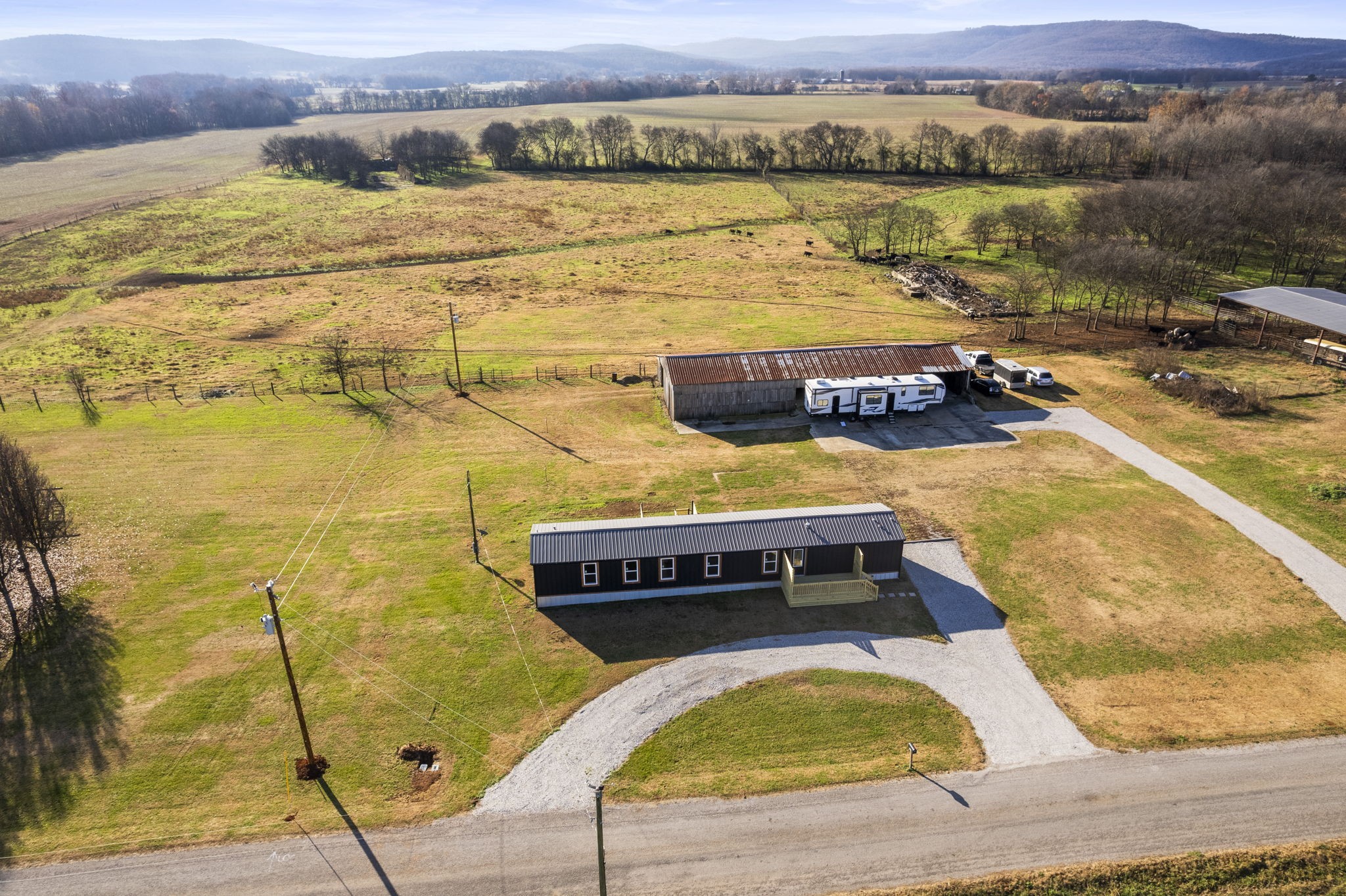 769 Stewart Road Huntland, TN 37345 - Photo 43 of 52 a view of a swimming pool with an ocean view