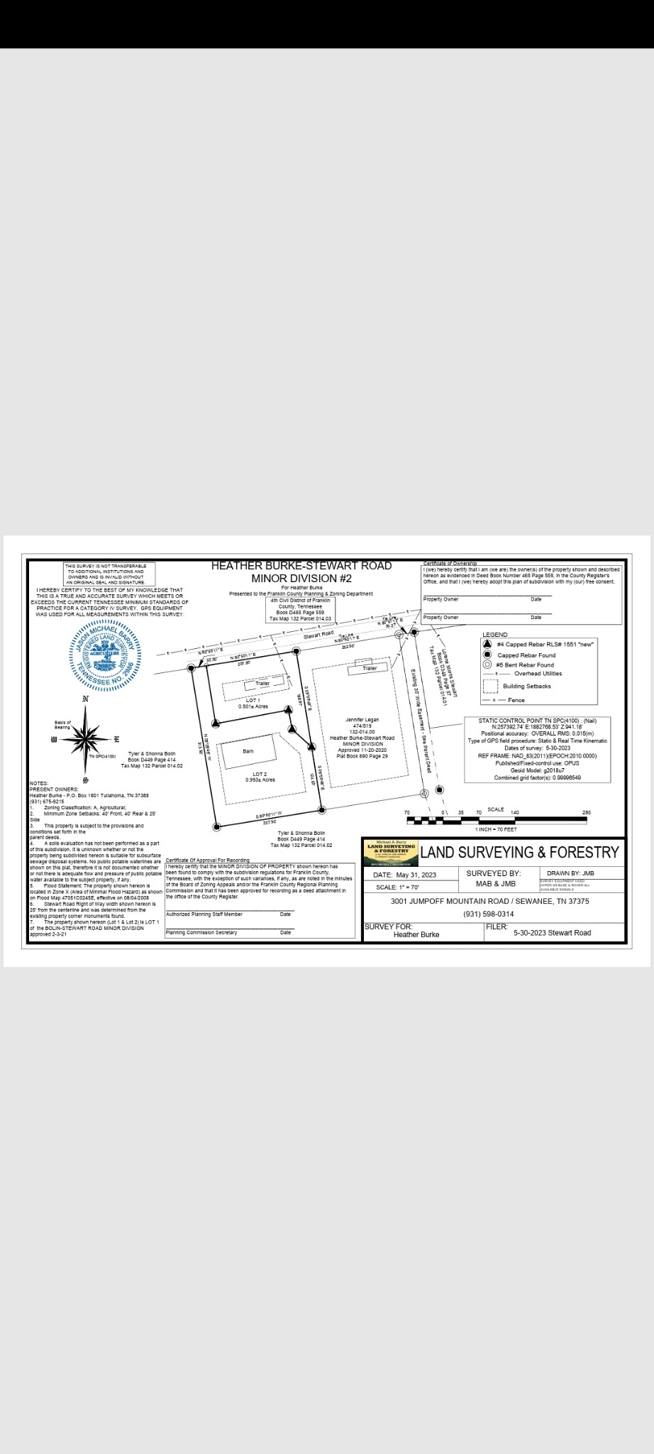 769 Stewart Road Huntland, TN 37345 - Photo 52 of 52 a black and white photo of a screen