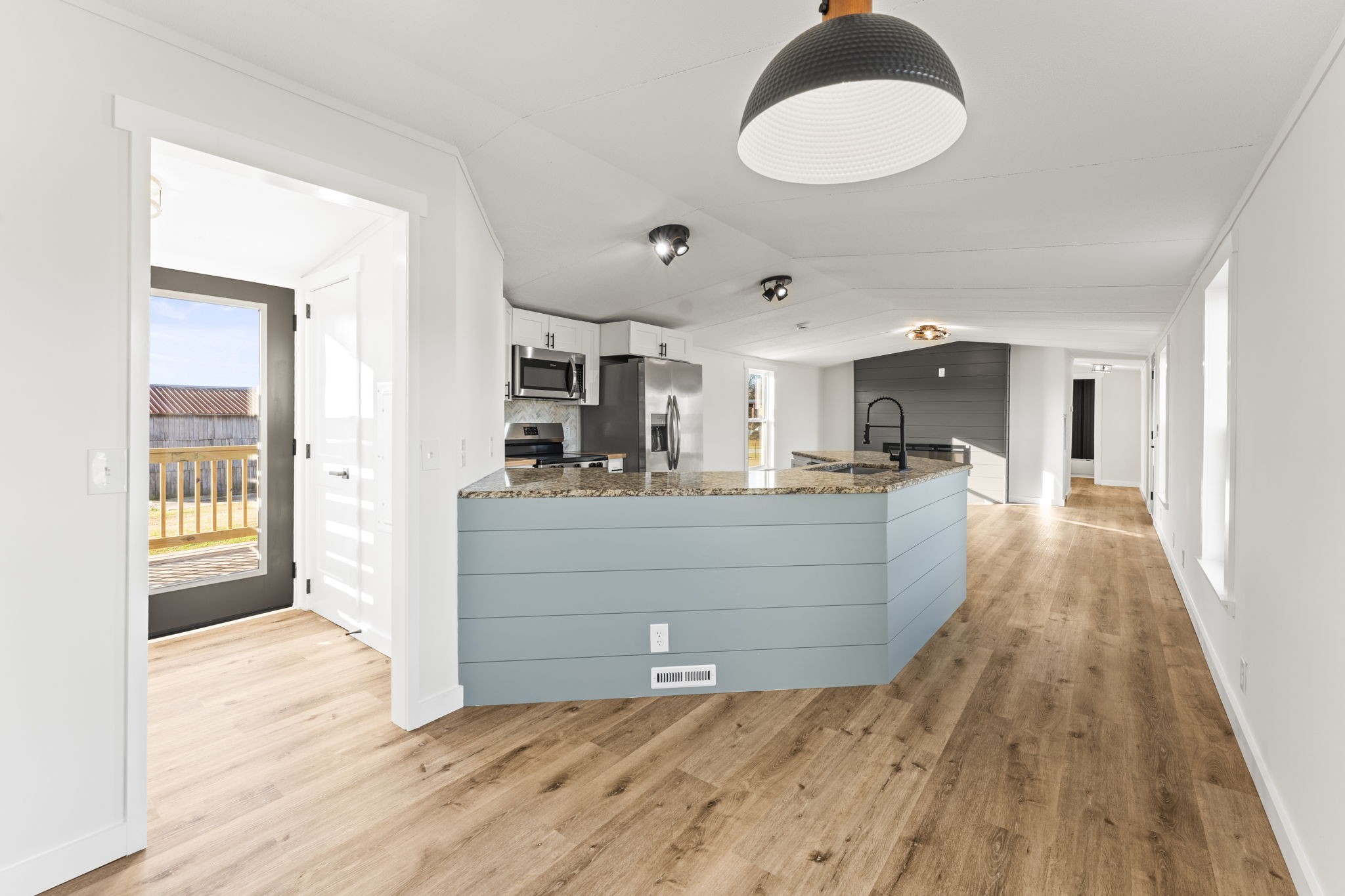 769 Stewart Road Huntland, TN 37345 - Photo 9 of 52 a living room with furniture and a wooden floor