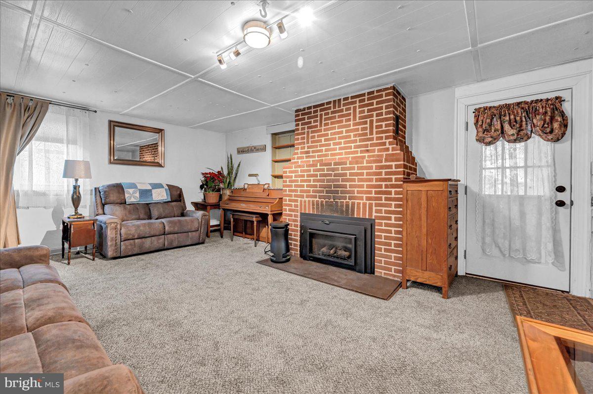 4353 Nusbaum Road Taneytown, MD 21787 - Photo 10 of 60 Living Room with propane fireplace insert