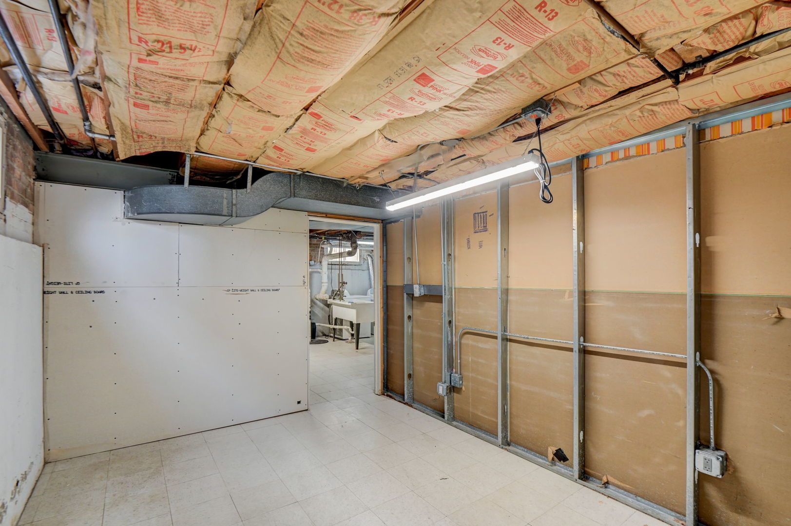 3132 Willow Road South Chicago Heights, IL 60411 - Photo 20 of 26 a view of a room with wooden walls