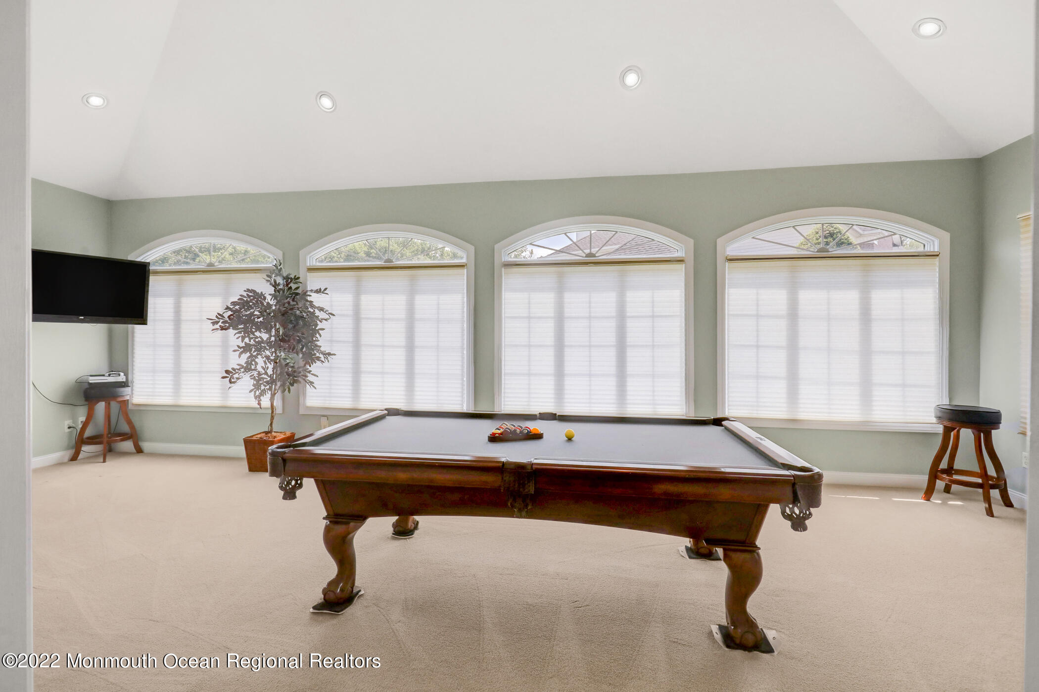 19 Rockingham Court Manalapan, NJ 07726 - Photo 20 of 52 a room with pool table and windows