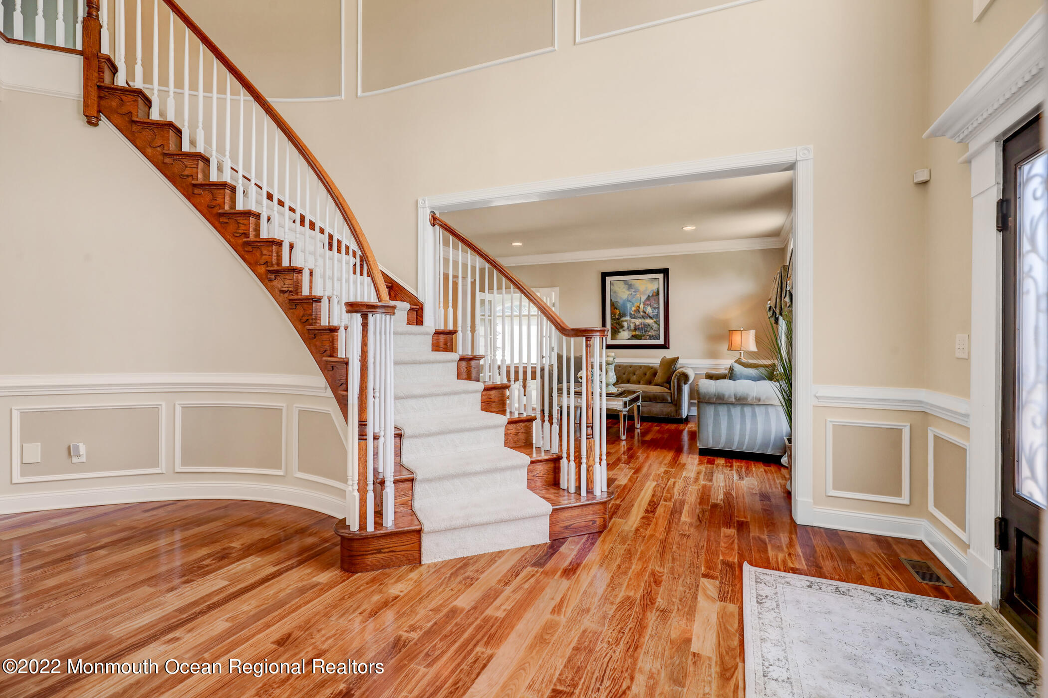 19 Rockingham Court Manalapan, NJ 07726 - Photo 8 of 52 a view of entryway and hall with wooden floor