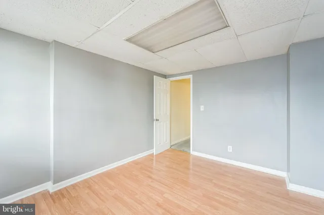 a view of empty room