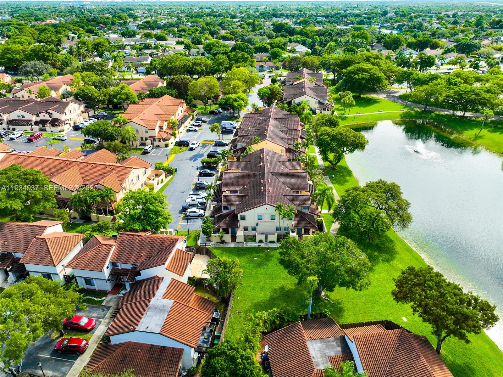 13292 Southwest 114th Terrace Miami, FL 33186 - Photo 58 of 65 an aerial view of residential houses with outdoor space and street view