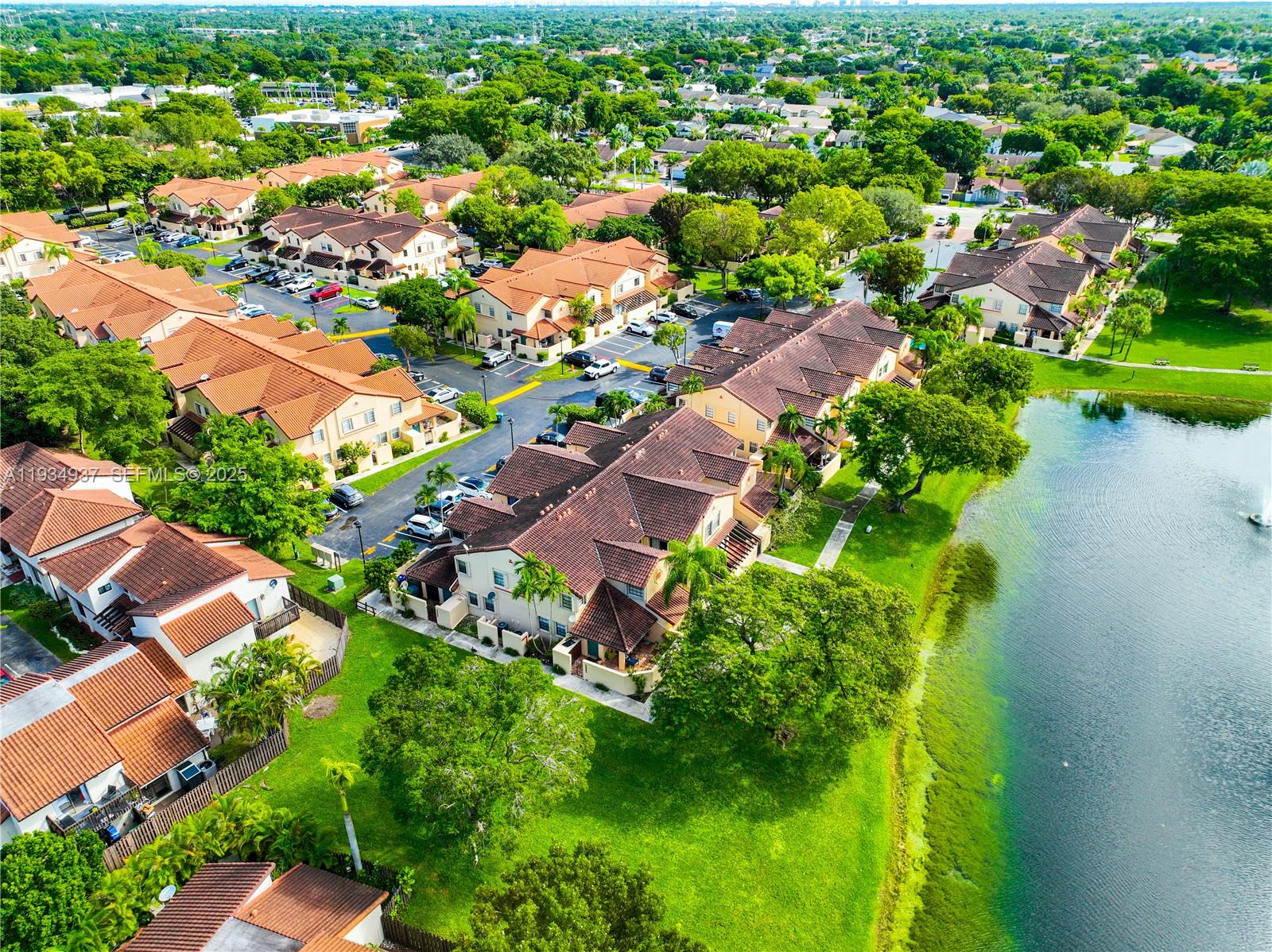 13292 Southwest 114th Terrace Miami, FL 33186 - Photo 59 of 65 an aerial view of residential houses with outdoor space and street view