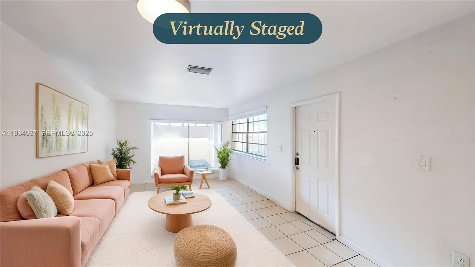 13292 Southwest 114th Terrace Miami, FL 33186 - Photo 9 of 65 a living room with furniture and a window