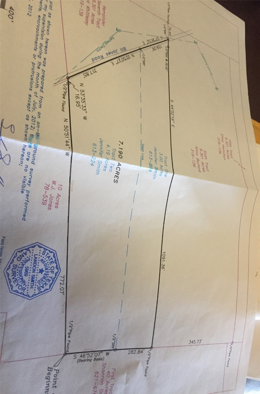 111 Bill Jones Road Groveton, TX 75845 - Photo 6 of 6 a bathroom with a bathtub and shower