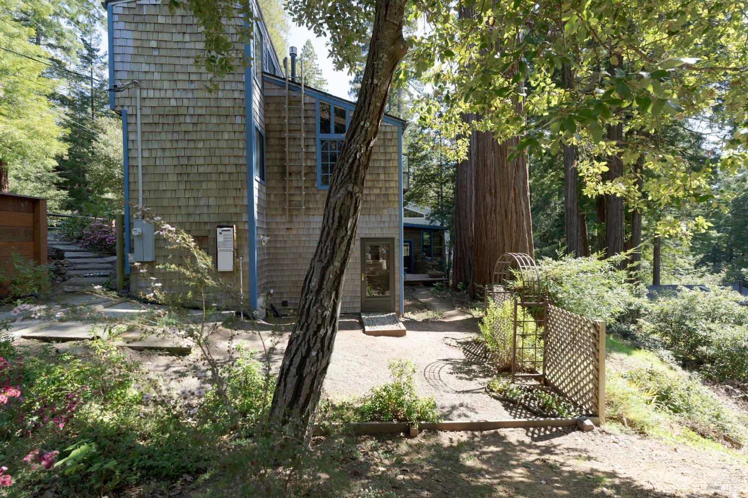 35570 Ocean View Street Gualala, CA 95445 - Photo 26 of 52 a view of outdoor space and garden