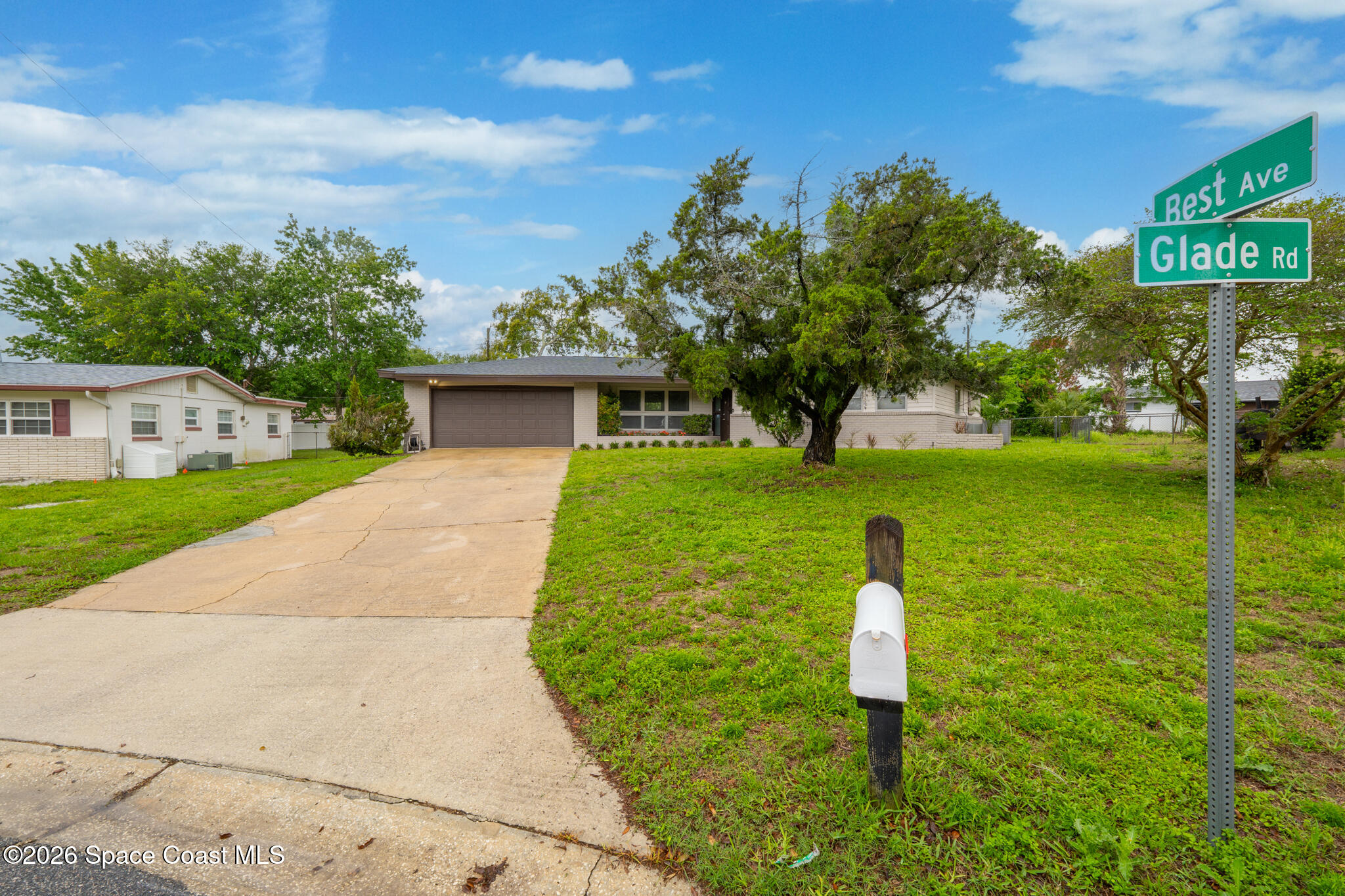 815 Glade Road Titusville, FL 32780 - Photo 23 of 30 a view of house with garden