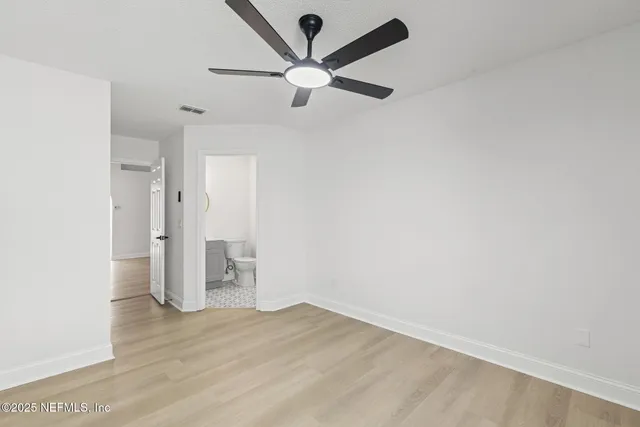 wooden floor in an empty room