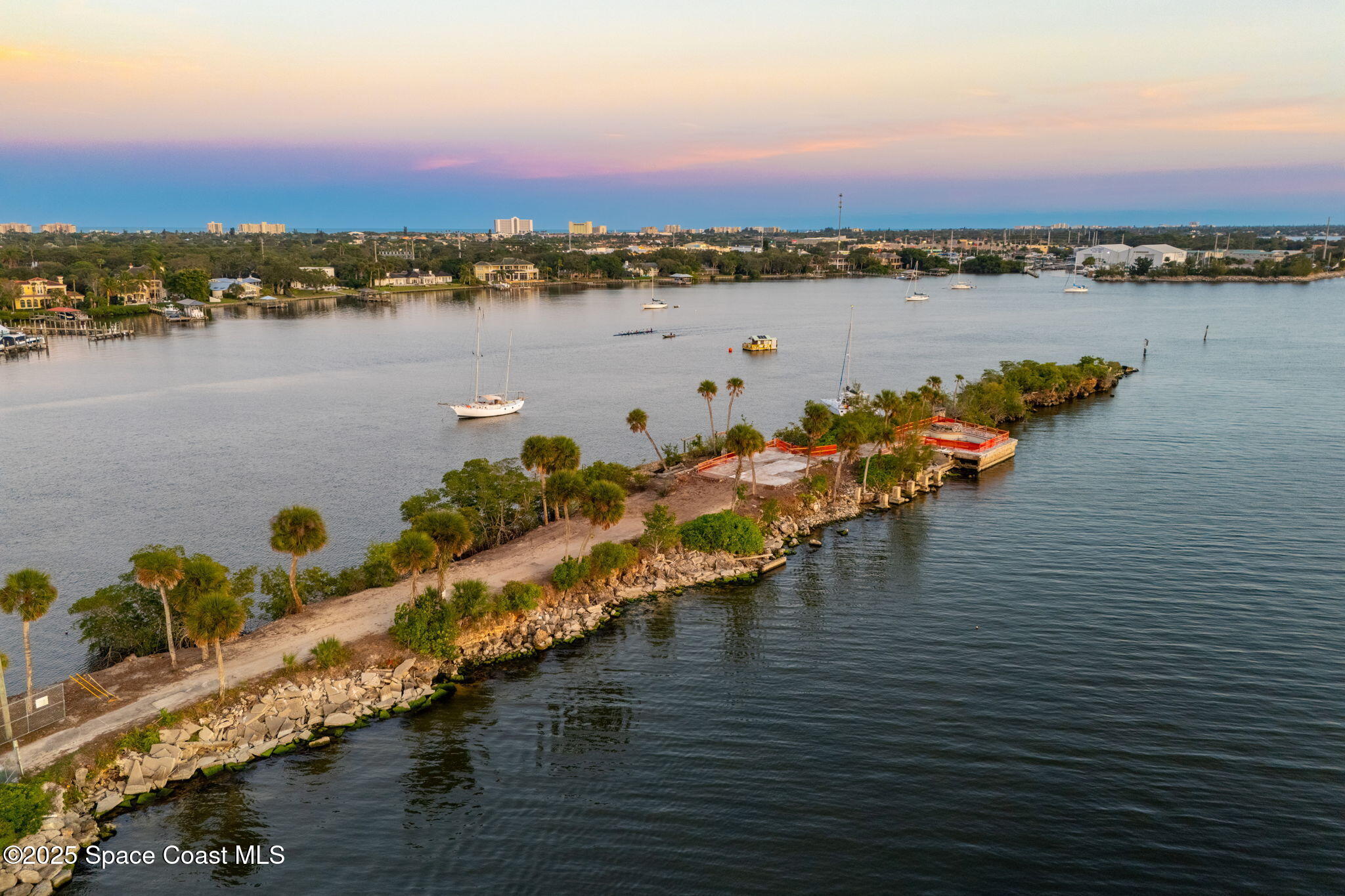 11680 Dragon Point Drive Merritt Island, FL 32952 - Photo 5 of 103 an aerial view of a ocean view