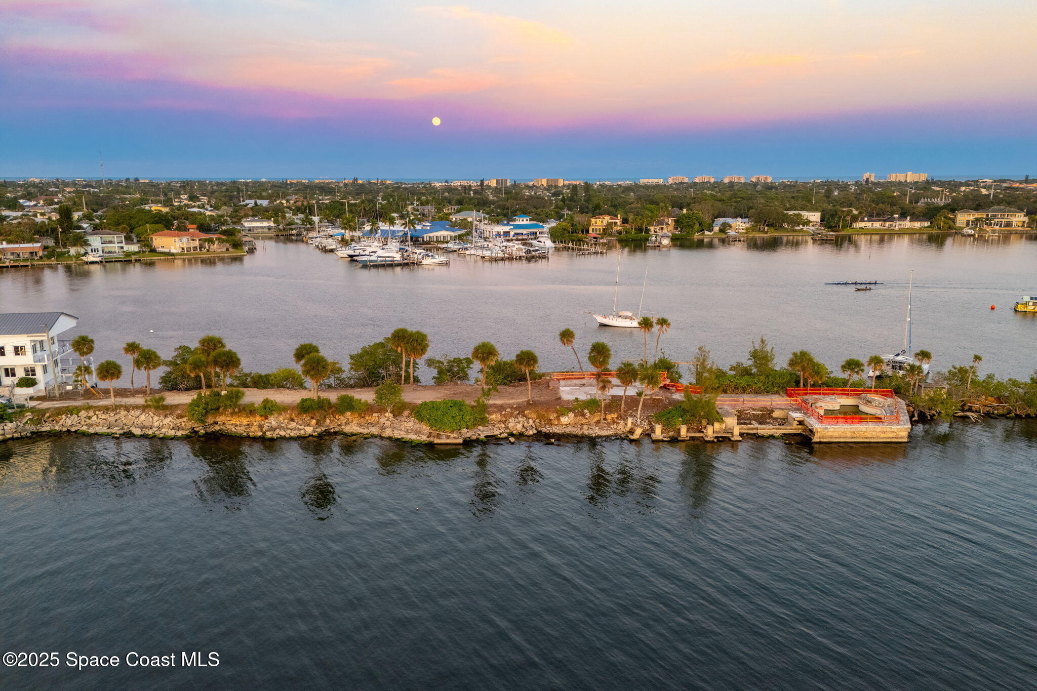 11680 Dragon Point Drive Merritt Island, FL 32952 - Photo 62 of 103 an aerial view of a ocean view