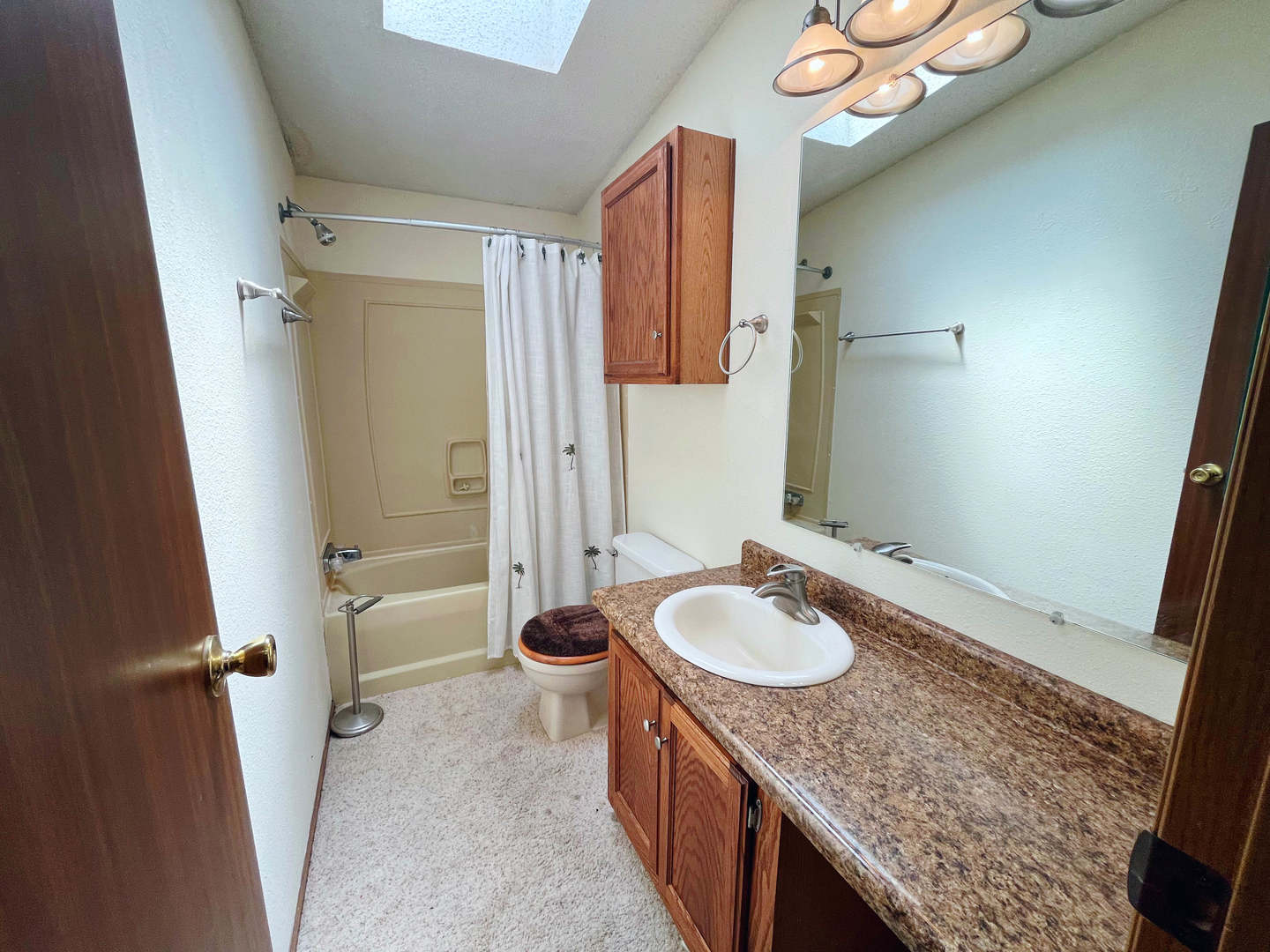 113 Cardinal Lane Sandwich, IL 60548 - Photo 13 of 14 a bathroom with a granite countertop sink and a mirror