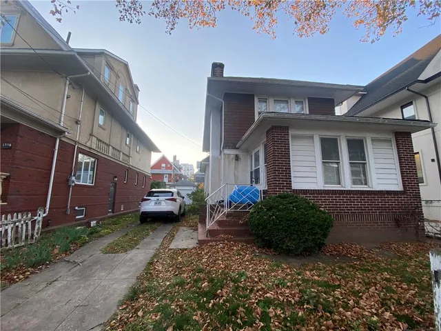 a backyard of a house