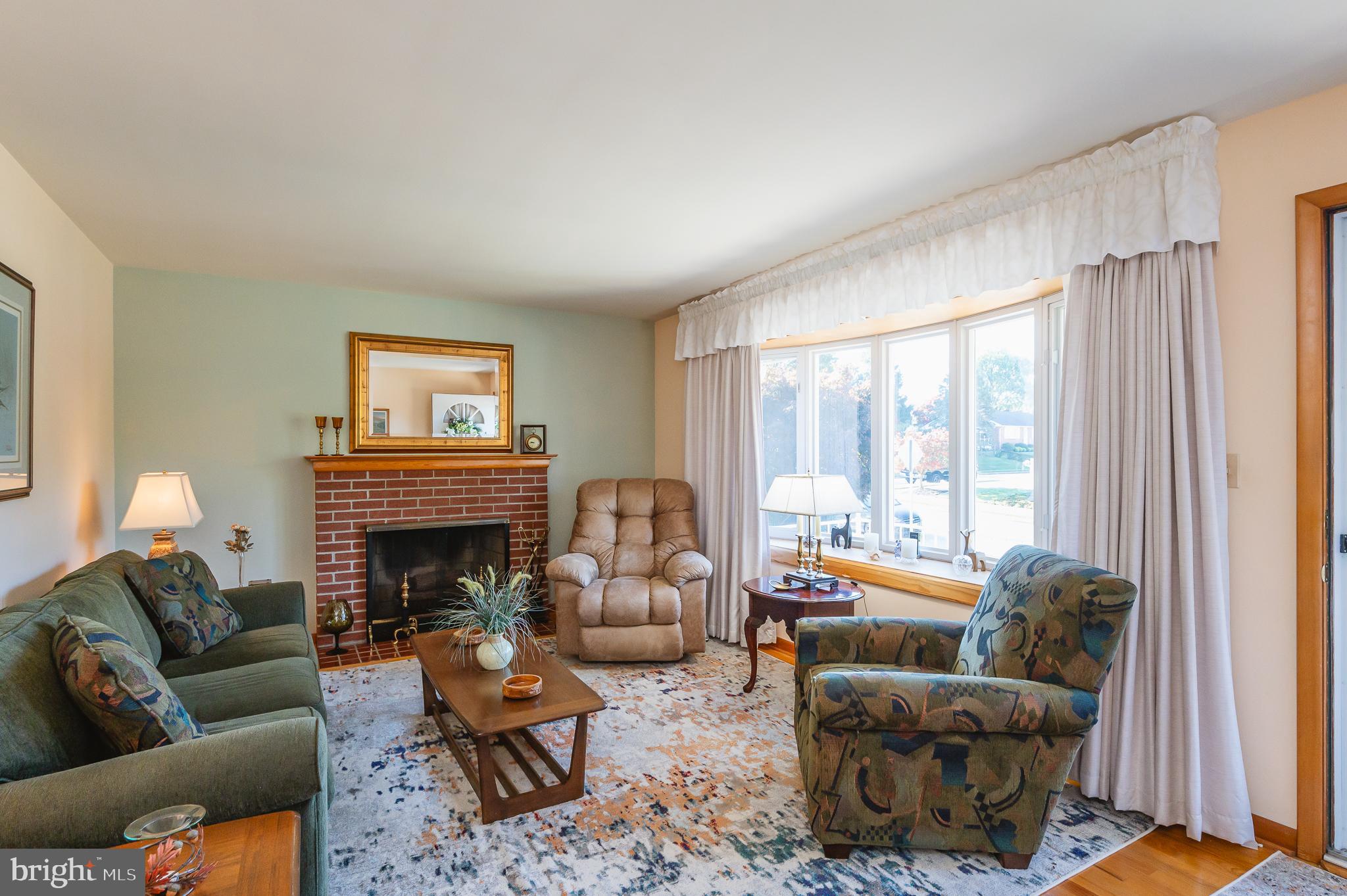 4218 Piney Park Road Perry Hall, MD 21128 - Photo 2 of 29 Living Room with Bay Window