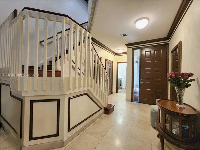 a workspace with furniture