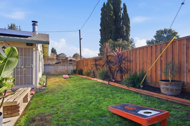 a view of outdoor space and yard