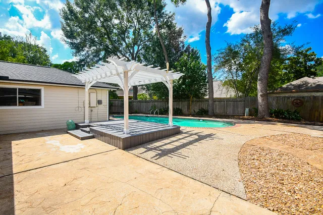 a house view with a sitting space