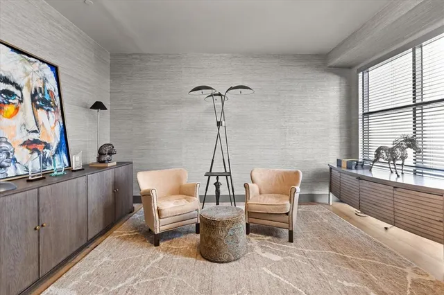 a view of a living room