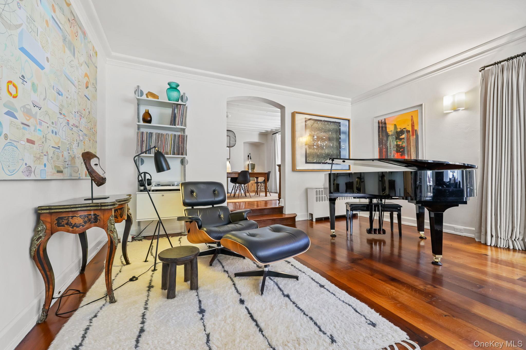 4 High Road Bronxville, NY 10708 - Photo 11 of 32 a living room with furniture and wooden floor