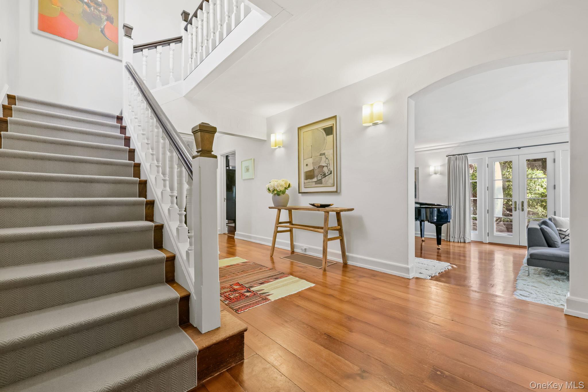 4 High Road Bronxville, NY 10708 - Photo 5 of 32 a view of entryway and hall with wooden floor