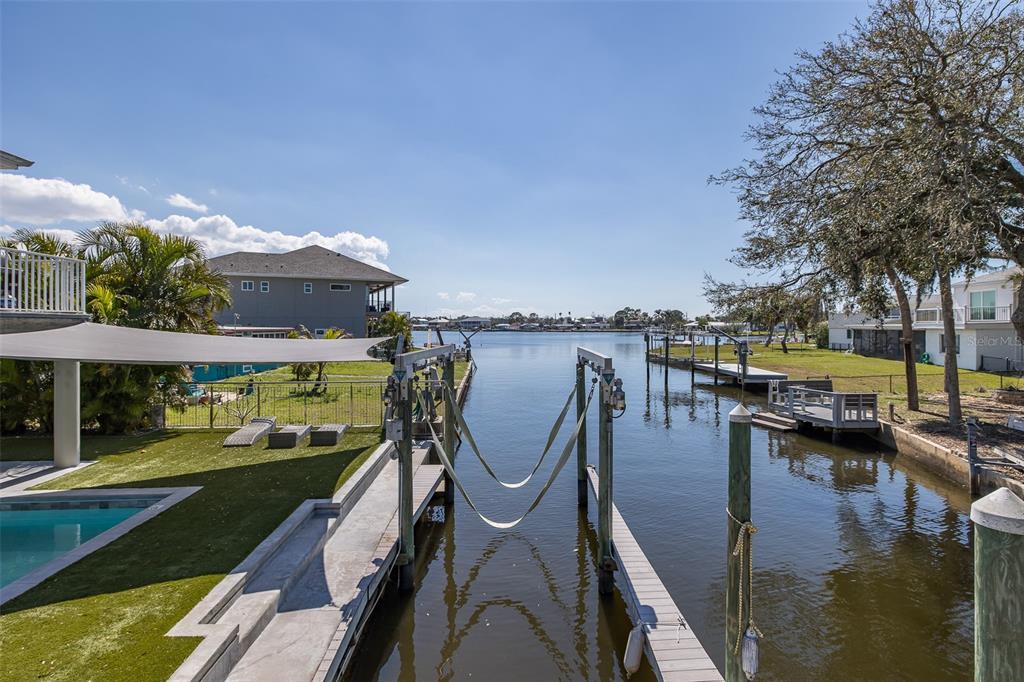 8401 Carolyn Drive Port Richey, FL 34668 - Photo 61 of 66 a view of a balcony with lake and mountain view