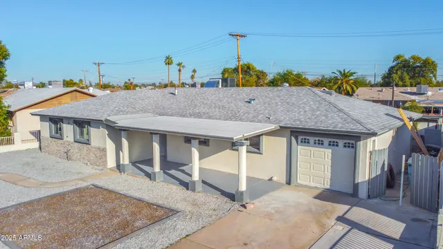 a front view of a house with a porch