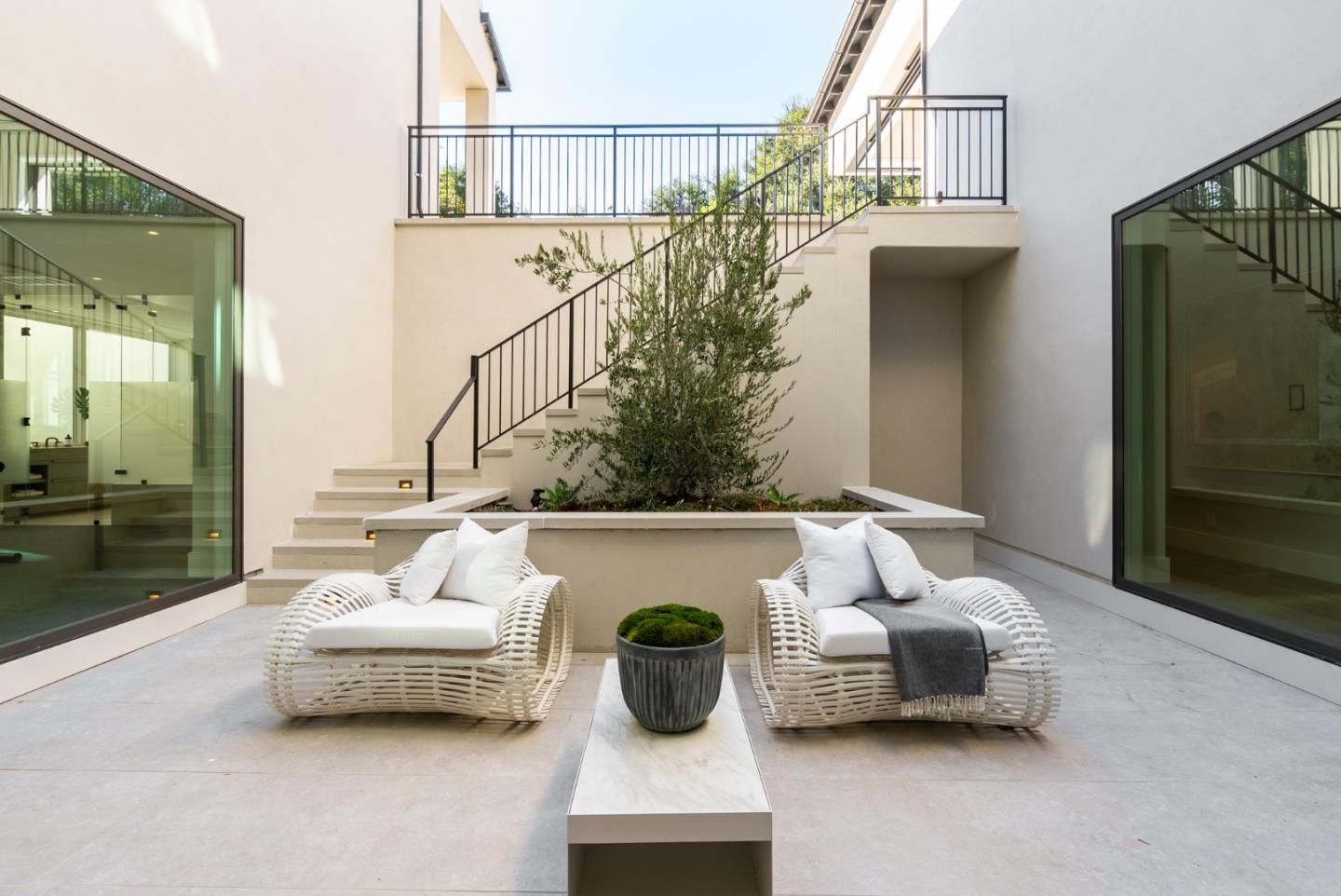 60 Shearer Drive Atherton, CA 94027 - Photo 30 of 39 a living room with furniture and a window