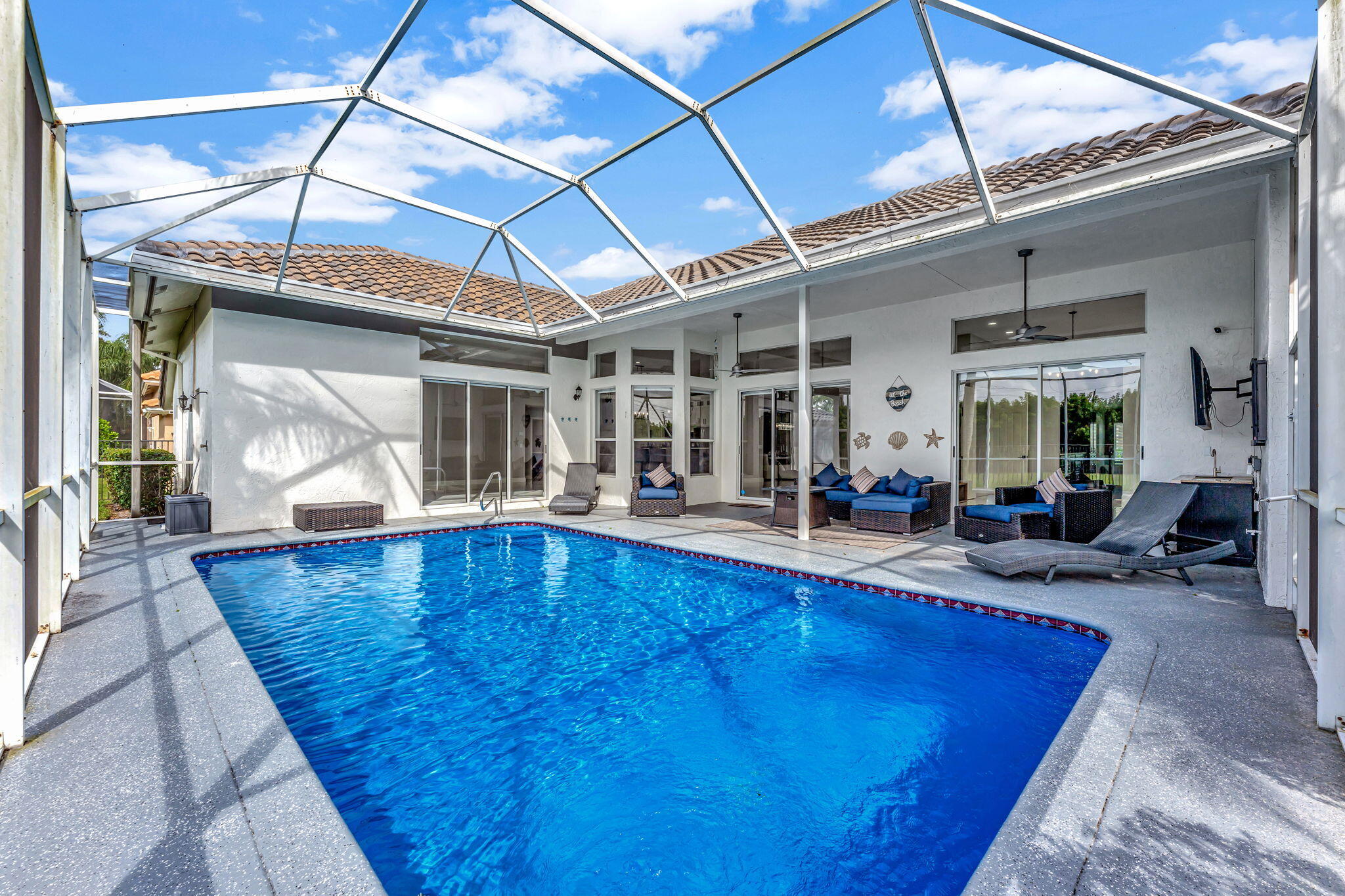 20172 Ocean Key Drive Boca Raton, FL 33498 - Photo 12 of 99 Enclosed Pool And Patio